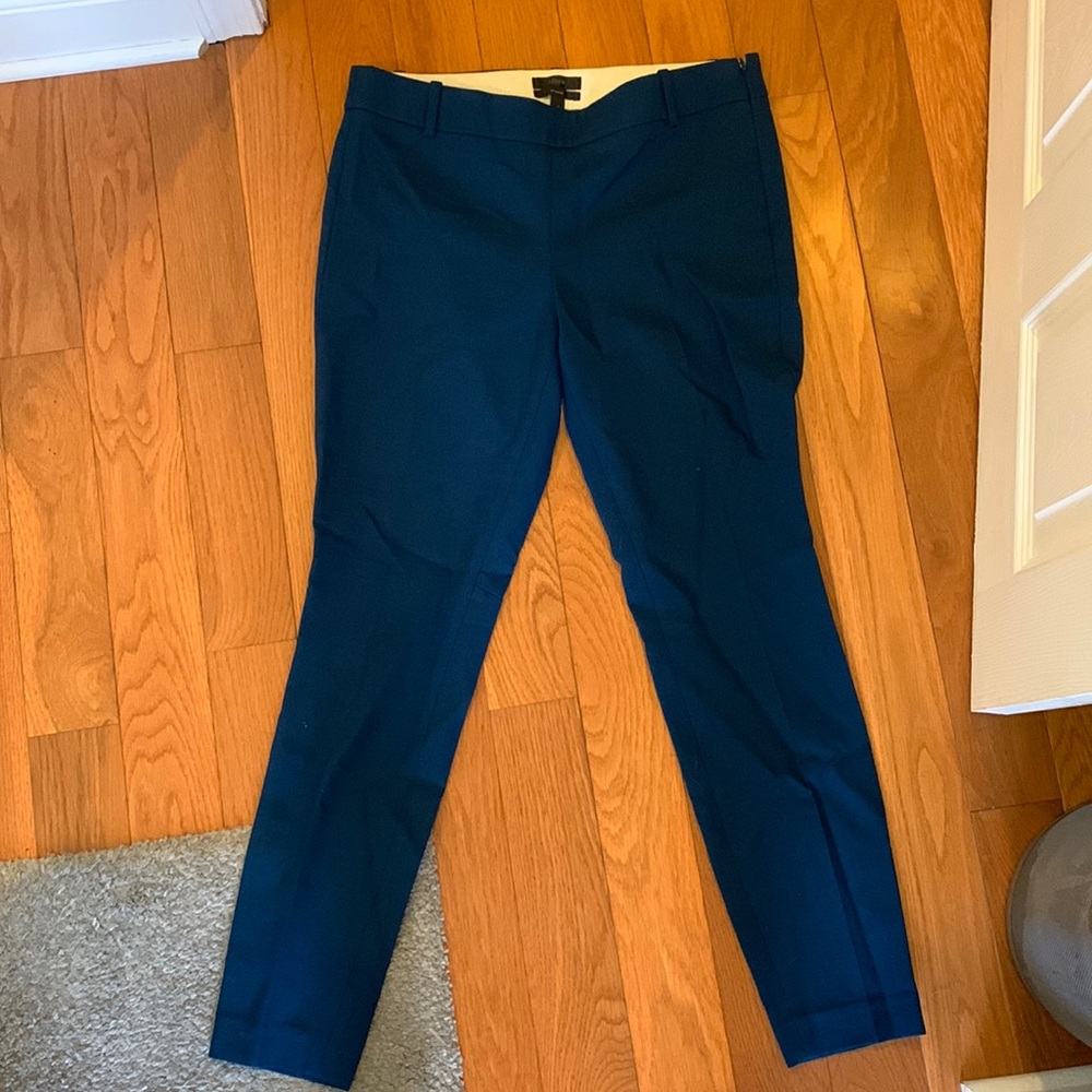 J Crew Blue Minnie Dress Pants